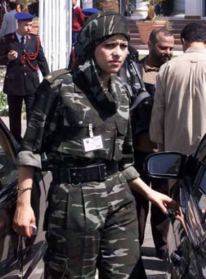 телохранительницы Муаммара Каддафи