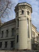 Казань. Дом Шамиля, башня фронтальной части фасада (750 х 1000,  105Kb)