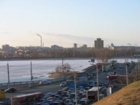 Казань 2009г. Мост Ленинской дамбы  (750х562, 42Kb) 