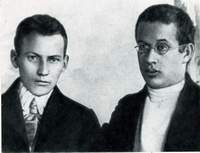 Г.Тукай и Ф.Амирхан, 1912 г. (550х451,  28Kb)