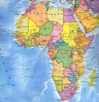 Политич. карта Африки (550Кб)