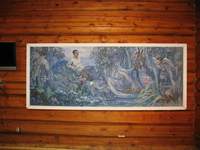 Картины Ф.А.Аминова в музее г.Тукая (Новый Кырлай), 1000х750, 92Кб